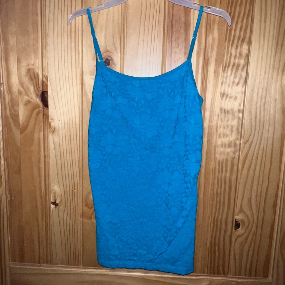 Aéropostale blue lace cami
